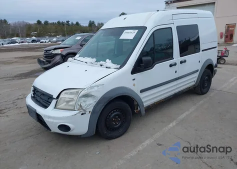 2010 Ford Transit Connect Xlt z USA, uszkodzony, nr VIN NM0LS6BN7AT004224